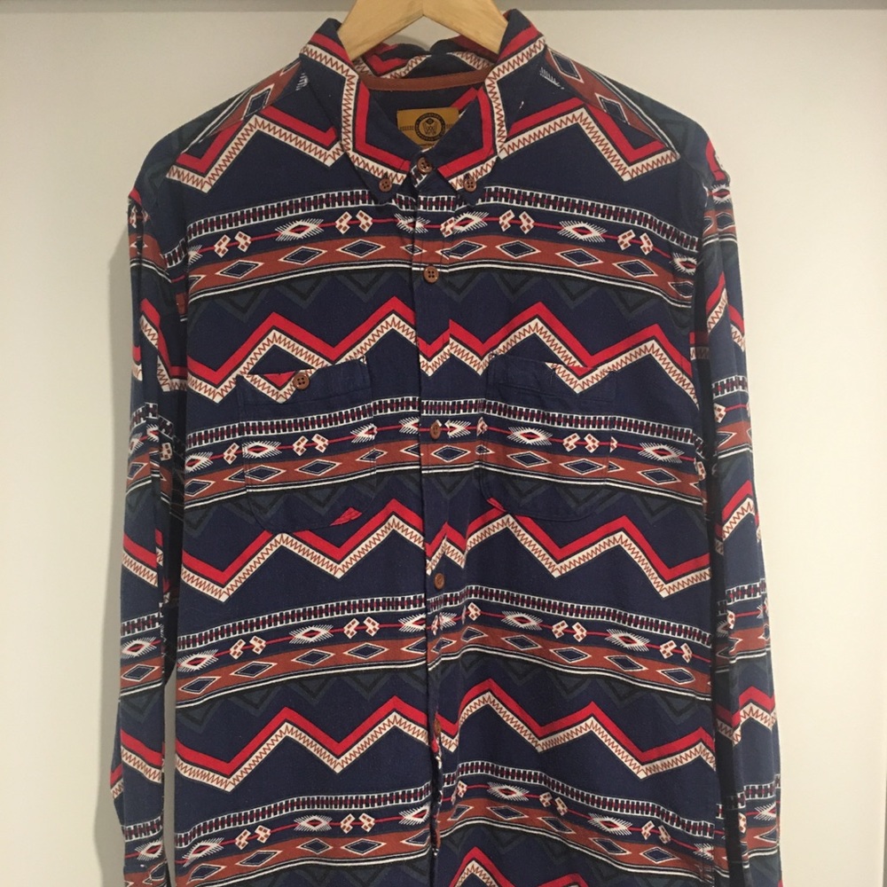 Stapleford Cowboy/Rancher Flannel Shirt (L)